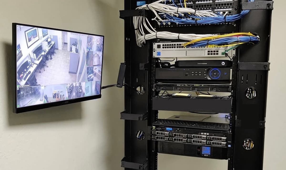 Network hardware installation and configuration